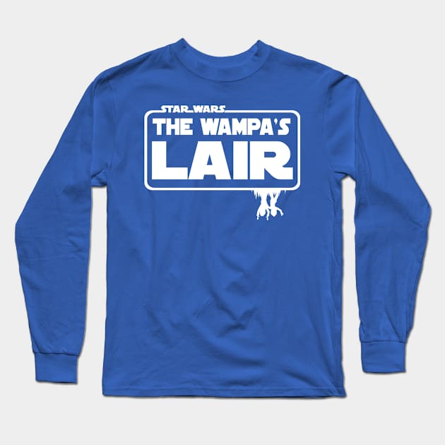 The Wampa's Lair Logo Long Sleeve T-Shirt by wampaslairdpodcast